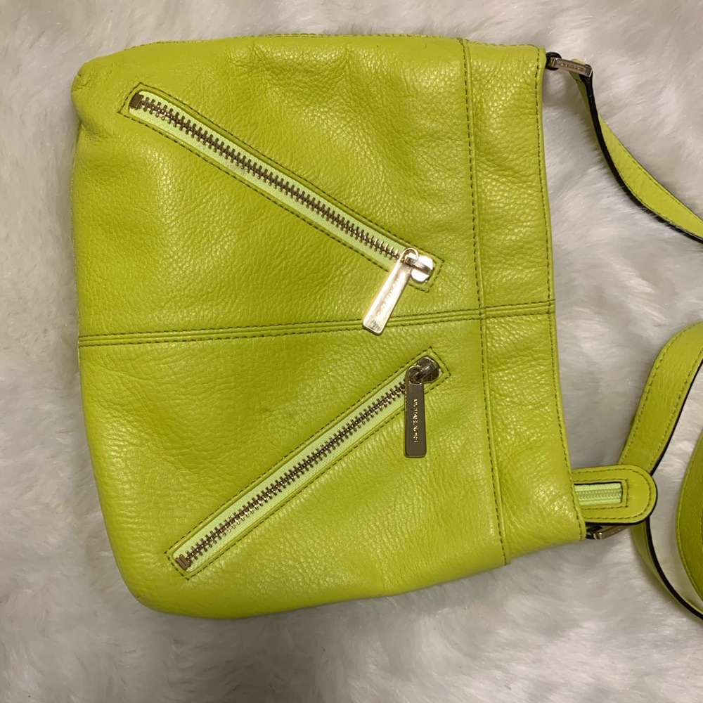 Mk Lime Green Crossbody Gem